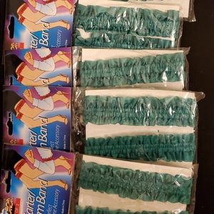 12 green garters or armbands bachelorette party